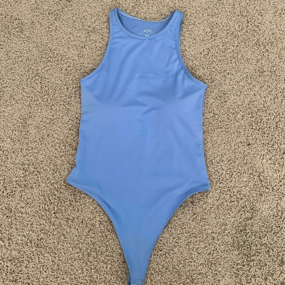 💙 (NWOT) Klassy Network • Lux High Neck Bramisuit